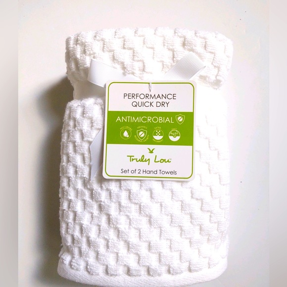 Truly Lou Bath Truly Lou Performance Quick Dry Set Of Two Hand